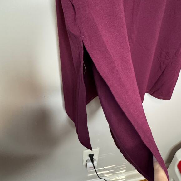 GYS Sleeveless Pajama Dress Sleepwear with Pockets Grape Purple NWT Size Large - Picture 5 of 9